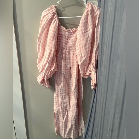 Daily Sleeper, Plaid, Midi Dress, XXS - Picture 3 of 5